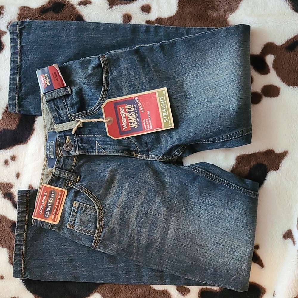 New Boys Wrangler straight leg